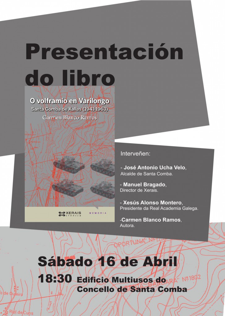 (2016 - 04 - 04) cartel presentación do libro carmen blanco