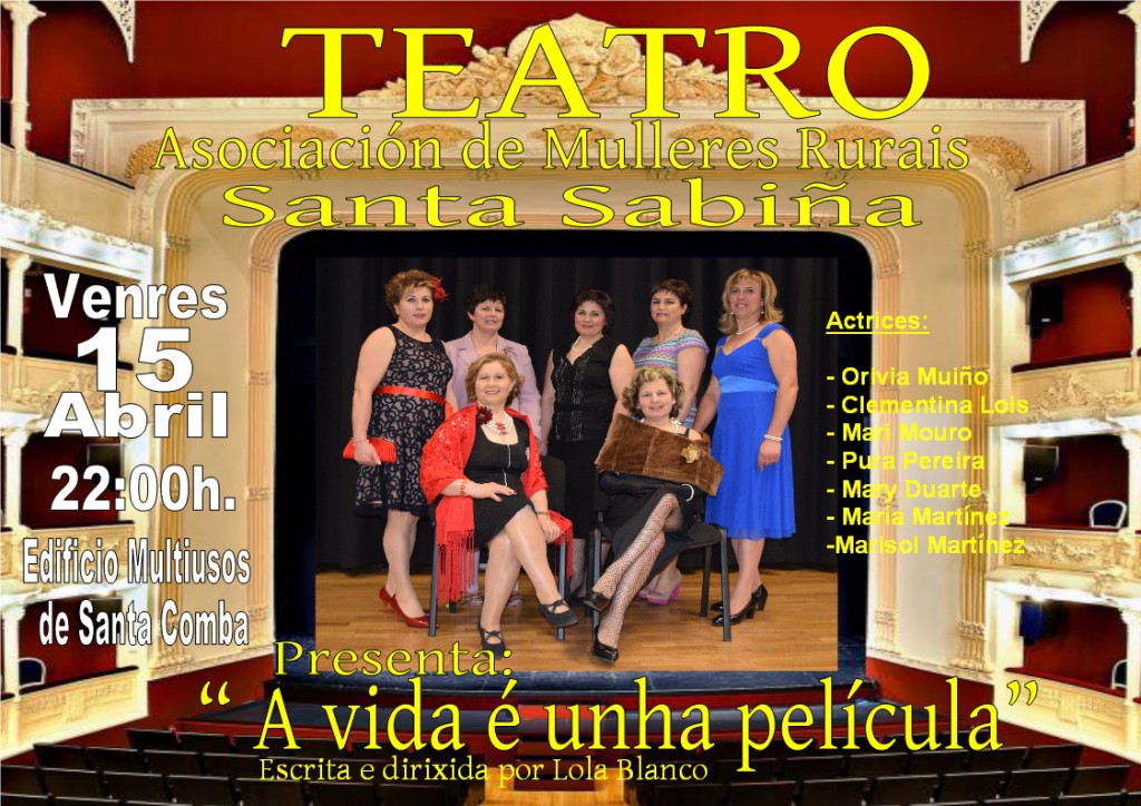 (2016 - 04 - 15) cartel obra de teatro 2016