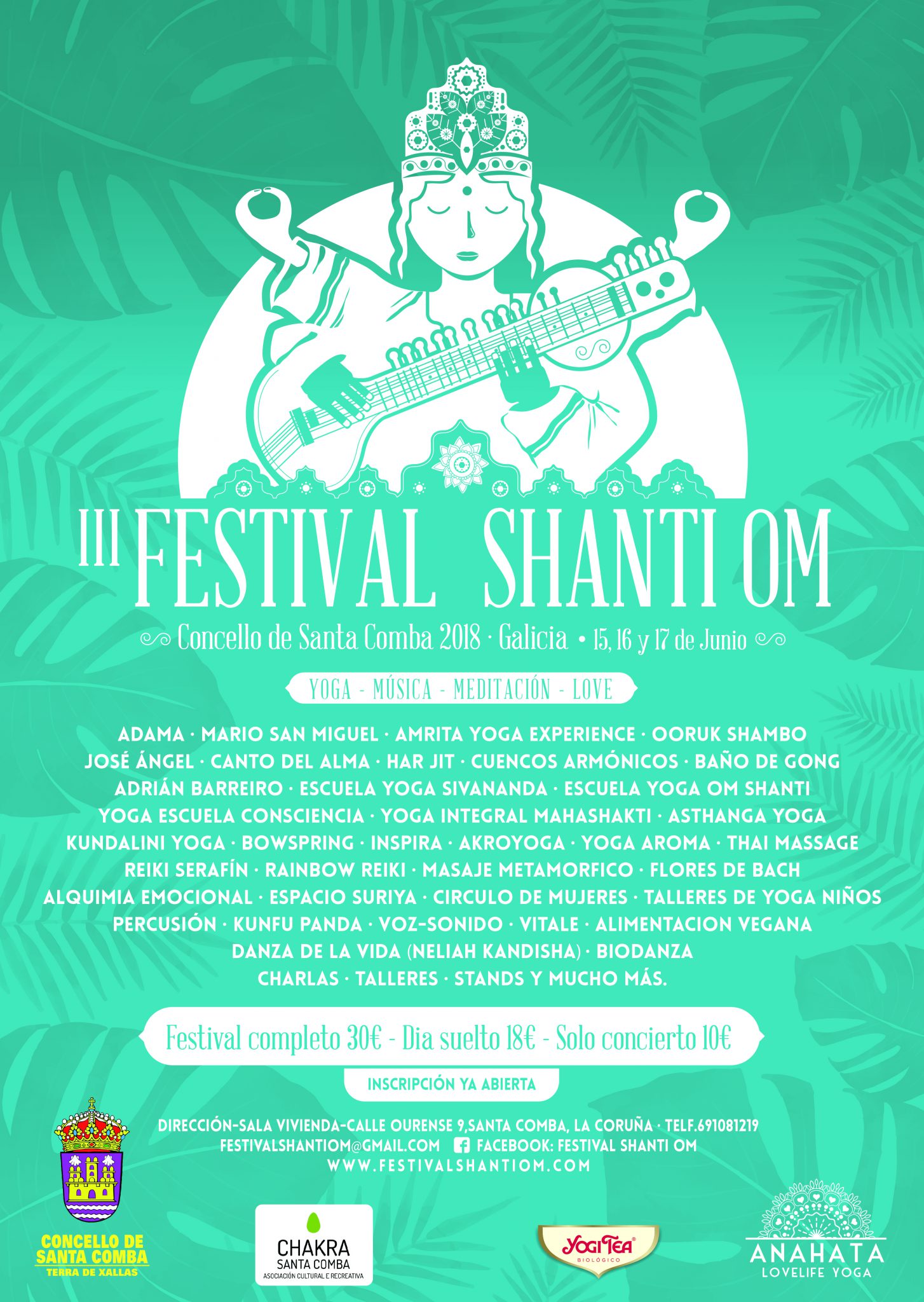 III Festival SHANTI OM Santa Comba
