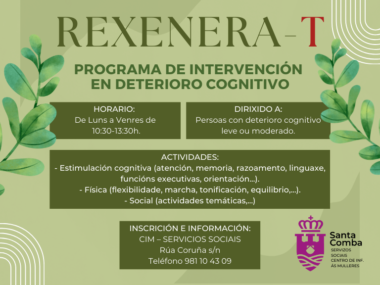 REXENERA-T Programa de Intervención en Deterioro Cognitivo