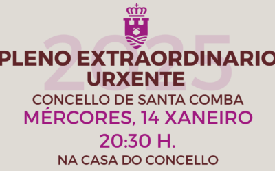 PLENO EXTRAORDINARIO E URXENTE SANTA COMBA